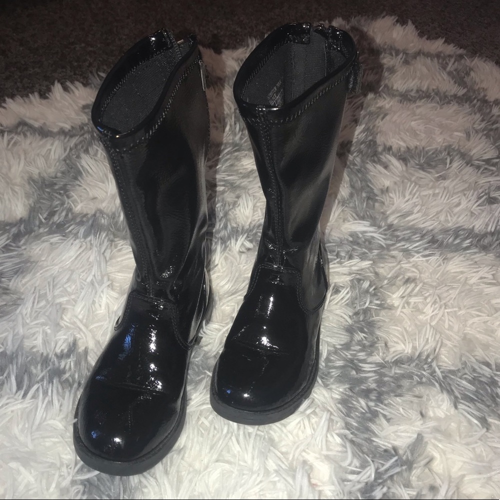 Girls Kenneth Cole Reaction Black Boots